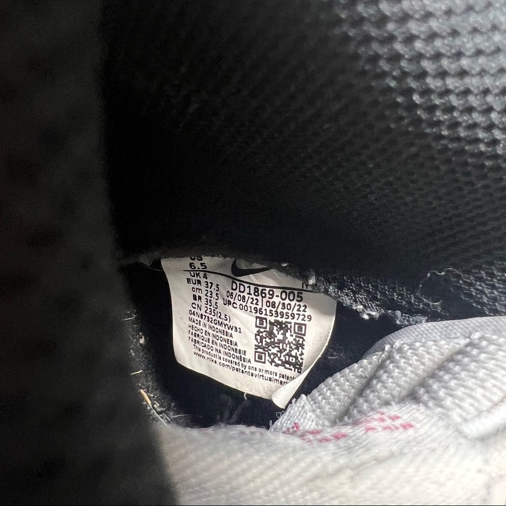Nike WMNS Dunk High DD1869-005 Black Rosewood Pure Platinum Women's EUC Street - Picture 10 of 10